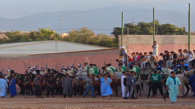 مهرجان ليقامت…إلغاء مفاجئ لعروض التبوريدة بمركز الجماعة. 
