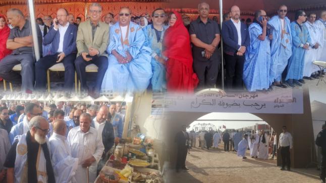 اكادير : افتتاح فعاليات المهرجان الدولي للصحراء بحضور وازن لأعيان بالأقاليم الجنوبية