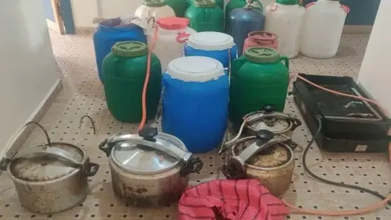 تزنيت.. حجز طن ونصف من “الماحيا” وتوقيف المشتبه فيه الرئيسي