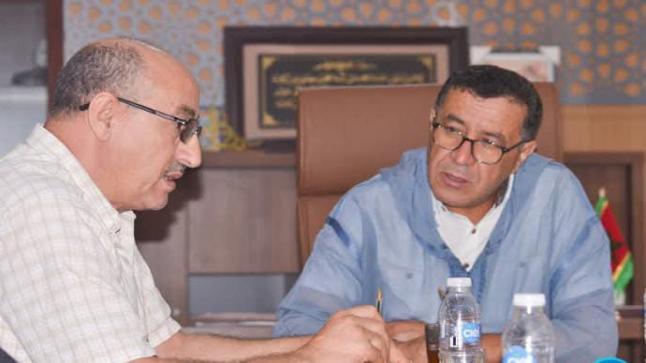 الاكراهات التعليمية وتوفير النقل المدرسي محور إجتماع ترأسه بوهريست بتغازوت