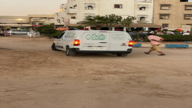 انتشال جتة شاب عشريني بشاطئ أنزا شمال اكادير.