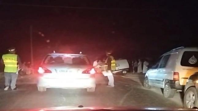 حادثة سير خطيرة بمدخل أولاد تايمة تسفر عن ثلاث إصابات إحداها في حالة حرجة: